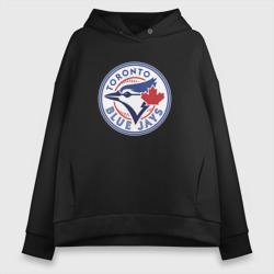 Женское худи Oversize хлопок Toronto Blue Jays