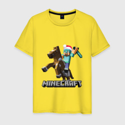 Minecraft новый год 2022 Майнкрафт – Футболка из хлопка с принтом купить со скидкой в -20%