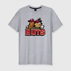 Мужская футболка хлопок Slim Modesto Nuts - baseball team