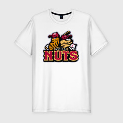 Мужская футболка хлопок Slim Modesto Nuts - baseball team