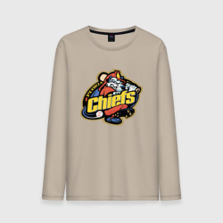 Мужской лонгслив хлопок Peoria chiefs - baseball team