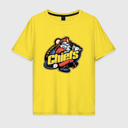 Peoria chiefs - baseball team – Мужская футболка хлопок Oversize с принтом купить со скидкой в -16%