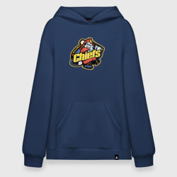 Худи SuperOversize хлопок Peoria chiefs - baseball team