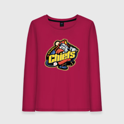 Женский лонгслив хлопок Peoria chiefs - baseball team