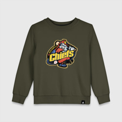 Детский свитшот хлопок Peoria chiefs - baseball team