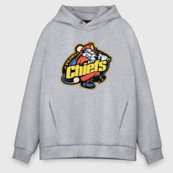 Мужское худи Oversize хлопок Peoria chiefs - baseball team