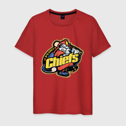 Мужская футболка хлопок Peoria chiefs - baseball team