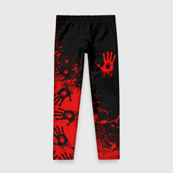 Детские леггинсы 3D Death Stranding Отпечаток рук паттерн