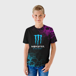 Детская футболка 3D Monster Energy Трещины - фото 2