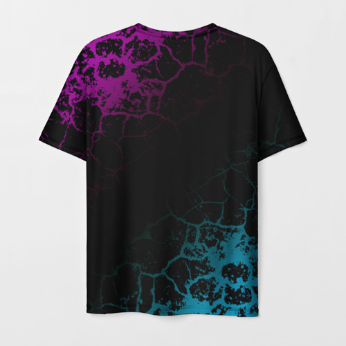 Мужская футболка 3D Monster Energy Трещины, цвет 3D печать - фото 2