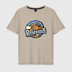 Мужская футболка хлопок Oversize Midland rockhounds - baseball team