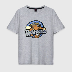 Мужская футболка хлопок Oversize Midland rockhounds - baseball team