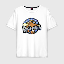 Мужская футболка хлопок Oversize Midland rockhounds - baseball team