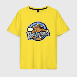 Мужская футболка хлопок Oversize Midland rockhounds - baseball team