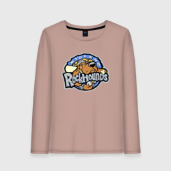 Женский лонгслив хлопок Midland rockhounds - baseball team