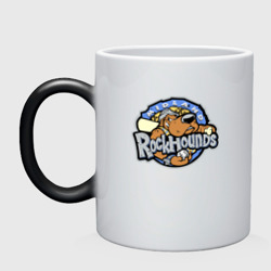 Кружка хамелеон Midland rockhounds - baseball team