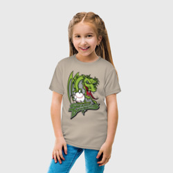 Детская футболка хлопок Shreveport swamp dragons - baseball team - фото 2