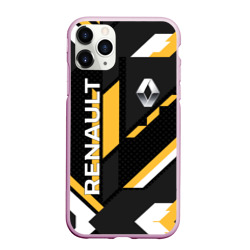 Чехол для iPhone 11 Pro Max матовый Renault geometry sport