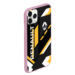 Чехол для iPhone 11 Pro Max матовый Renault geometry sport - фото 2