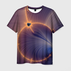 Мужская футболка 3D Black Hole Tribute design