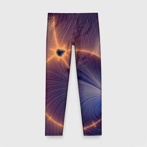 Детские леггинсы 3D Black Hole Tribute design, цвет 3D печать