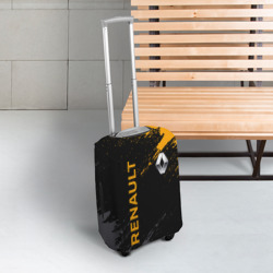Чехол для чемодана 3D Renault брызги красок Рено - фото 2
