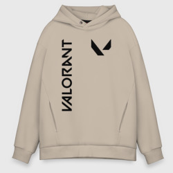 Мужское худи Oversize хлопок Valorant геймплей