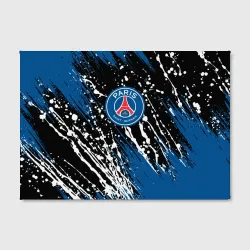 Холст прямоугольный PSG футбольный клуб - фото 2