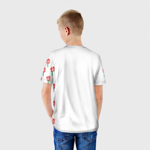 Детская футболка 3D с принтом [Payton Moormeie] - Пейтон, вид сзади #2