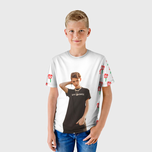 Детская футболка 3D с принтом [Payton Moormeie] - Пейтон, фото на моделе #1