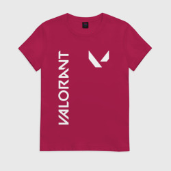 Женская футболка хлопок [Valorant] - Logo
