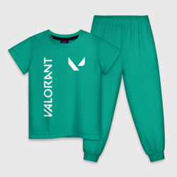 Детская пижама хлопок [Valorant] - Logo