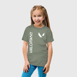 Детская футболка хлопок [Valorant] - Logo - фото 2