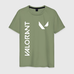 Мужская футболка хлопок [Valorant] - Logo