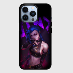 Чехол для iPhone 13 Pro Jinx Arcane надпись league of Legends