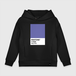 Детское худи Oversize хлопок Цвет Pantone 2022 года - Very Peri