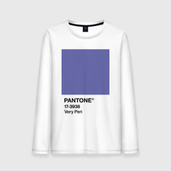 Мужской лонгслив хлопок Цвет Pantone 2022 года - Very Peri