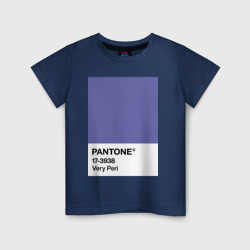 Детская футболка хлопок Цвет Pantone 2022 года - Very Peri