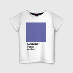 Детская футболка хлопок Цвет Pantone 2022 года - Very Peri