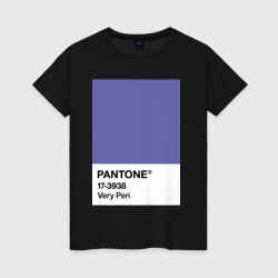 Женская футболка хлопок Цвет Pantone 2022 года - Very Peri