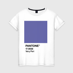 Женская футболка хлопок Цвет Pantone 2022 года - Very Peri