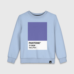 Детский свитшот хлопок Цвет Pantone 2022 года - Very Peri