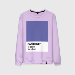 Мужской свитшот хлопок Цвет Pantone 2022 года - Very Peri