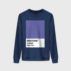 Женский свитшот хлопок Цвет Pantone 2022 года - Very Peri