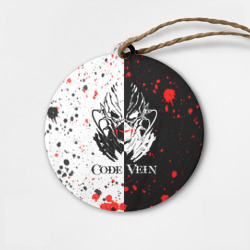 Деревянная игрушка круг Code Vein Logo