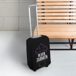 Чехол для чемодана 3D Black Sabbat Cross - фото 2