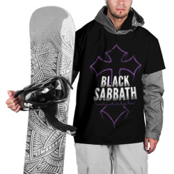 Накидка на куртку 3D Black Sabbat Cross