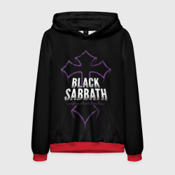 Мужская толстовка 3D Black Sabbat Cross