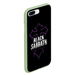 Чехол для iPhone 7Plus/8 Plus матовый Black Sabbat Cross - фото 2