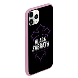 Чехол для iPhone 11 Pro Max матовый Black Sabbat Cross - фото 2